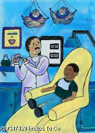 Illustration: At the dentist